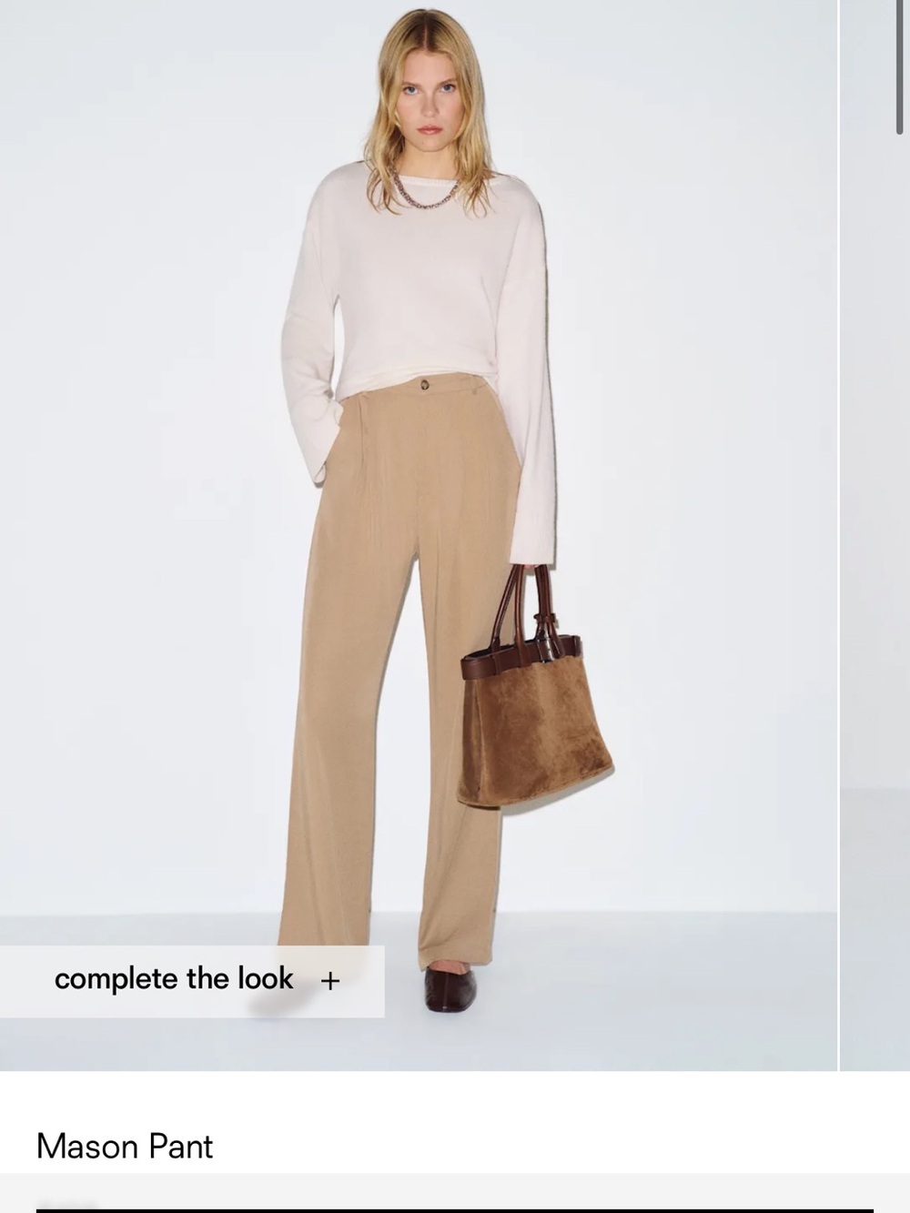 Reformation Mason Pants Trousers